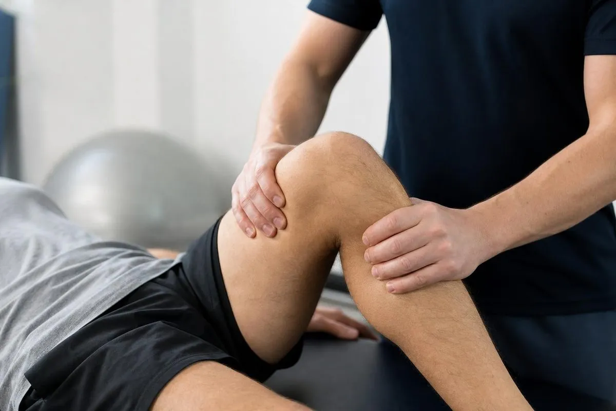 Physical therapy for sports injury rehabilitation at Crest Hill Clinic near Joliet