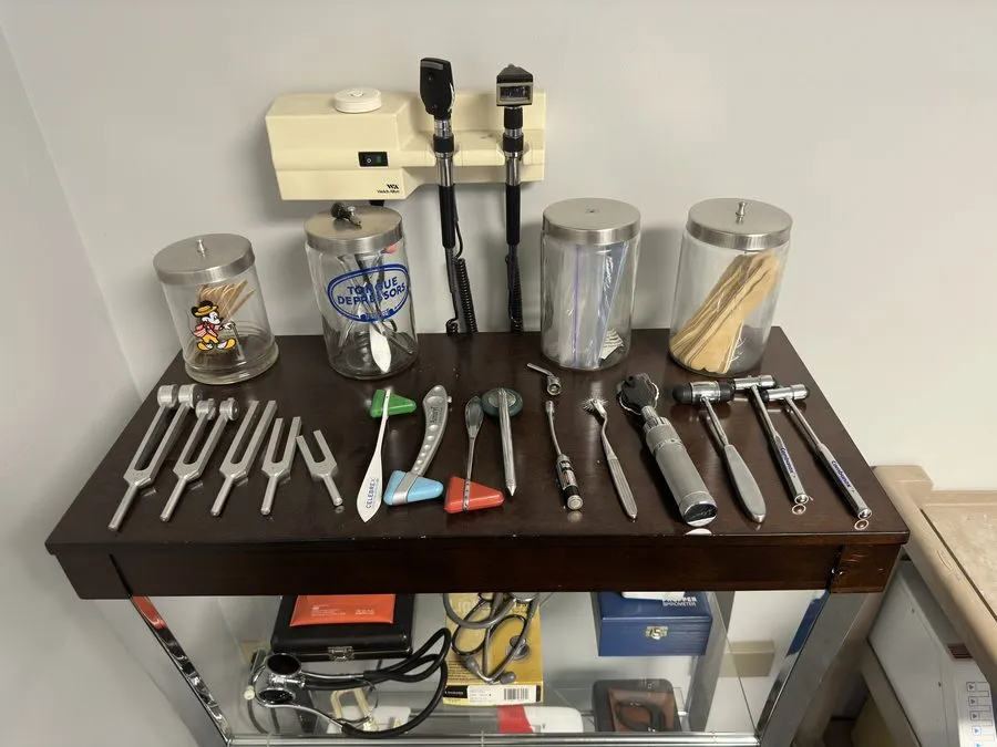 Chiropractic diagnostic tools and instruments at Crest Hill Clinic near Joliet, IL